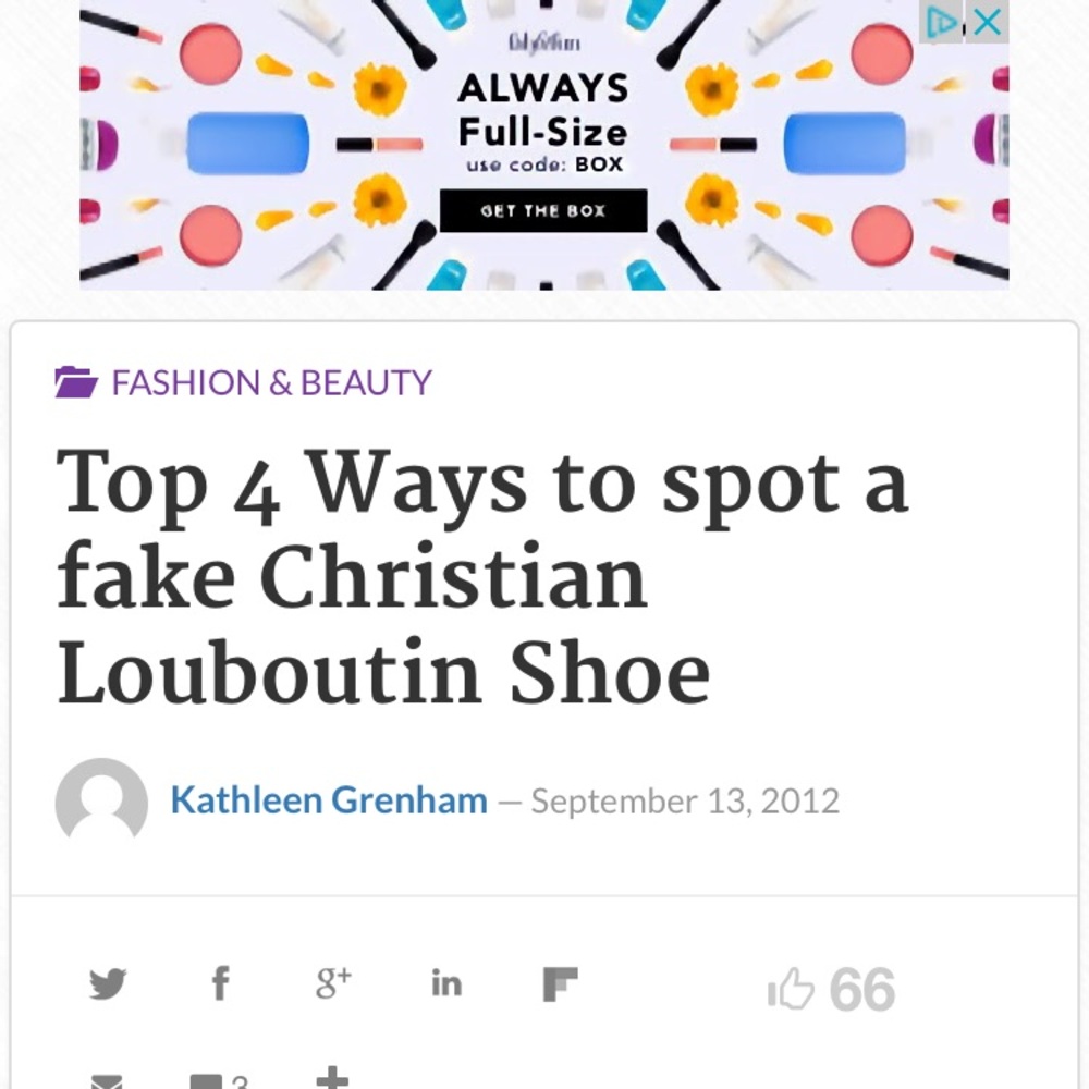 How to spot a fake!!